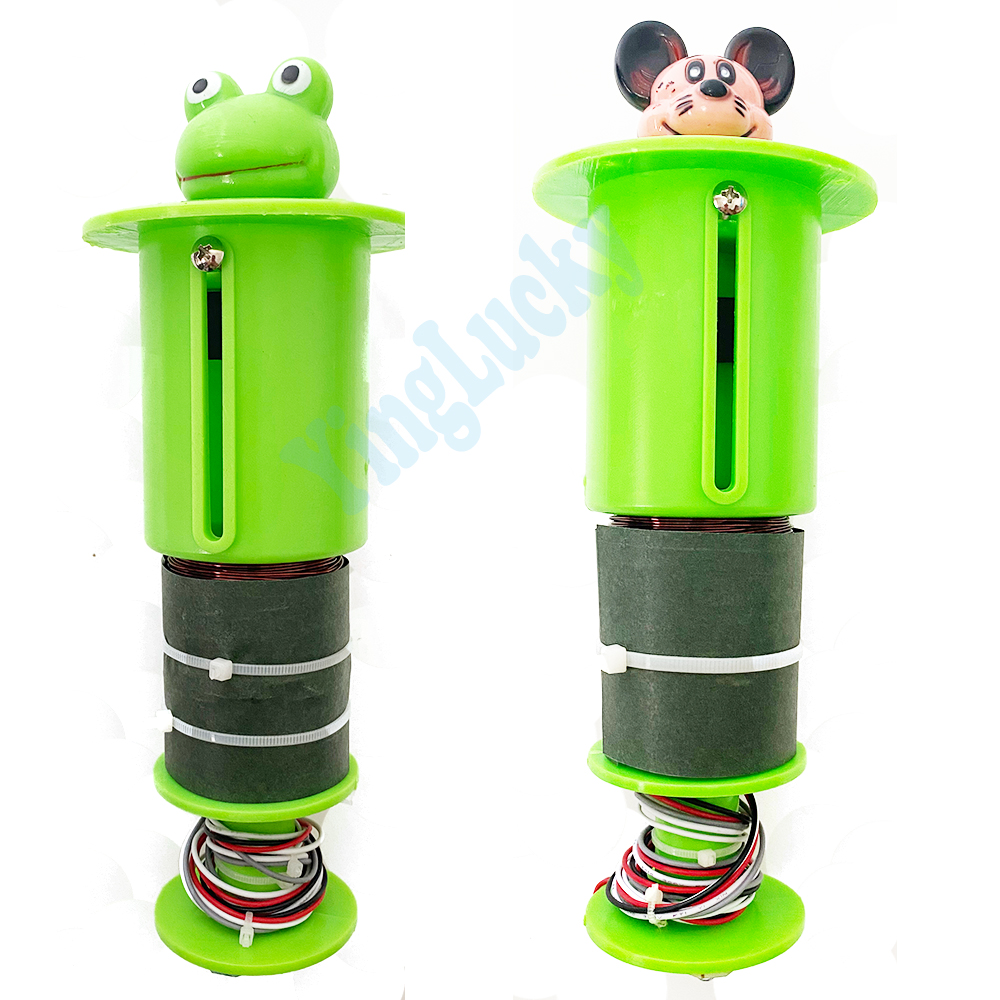 Gun Shooting Arcade - 1 piece Frog cylinder hitting mouse