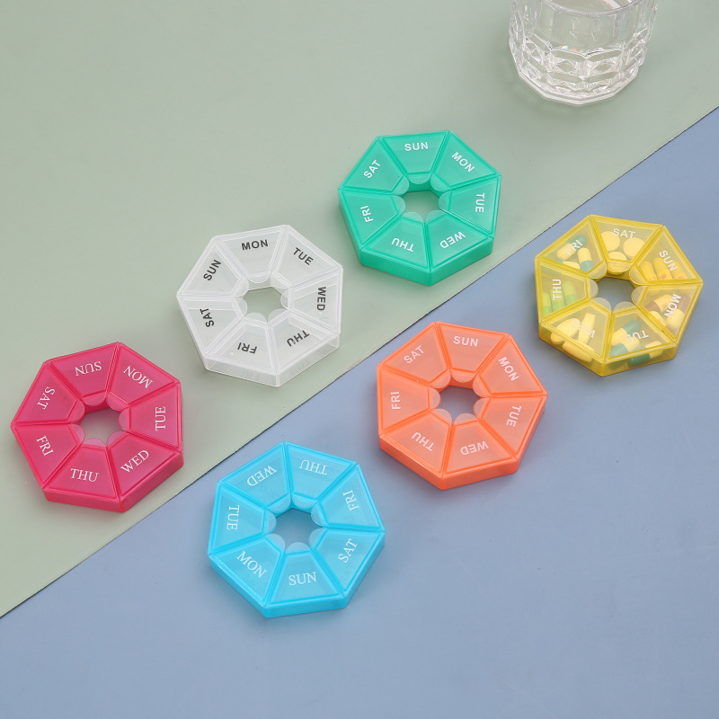 Candy Vending Machine - 1Pcs Pill Case Plastic 7 Days