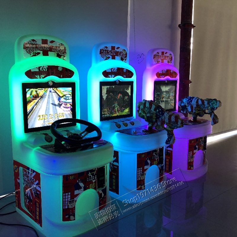 Gun Shooting Arcade - Amusement Center Token Coin Operated Gun