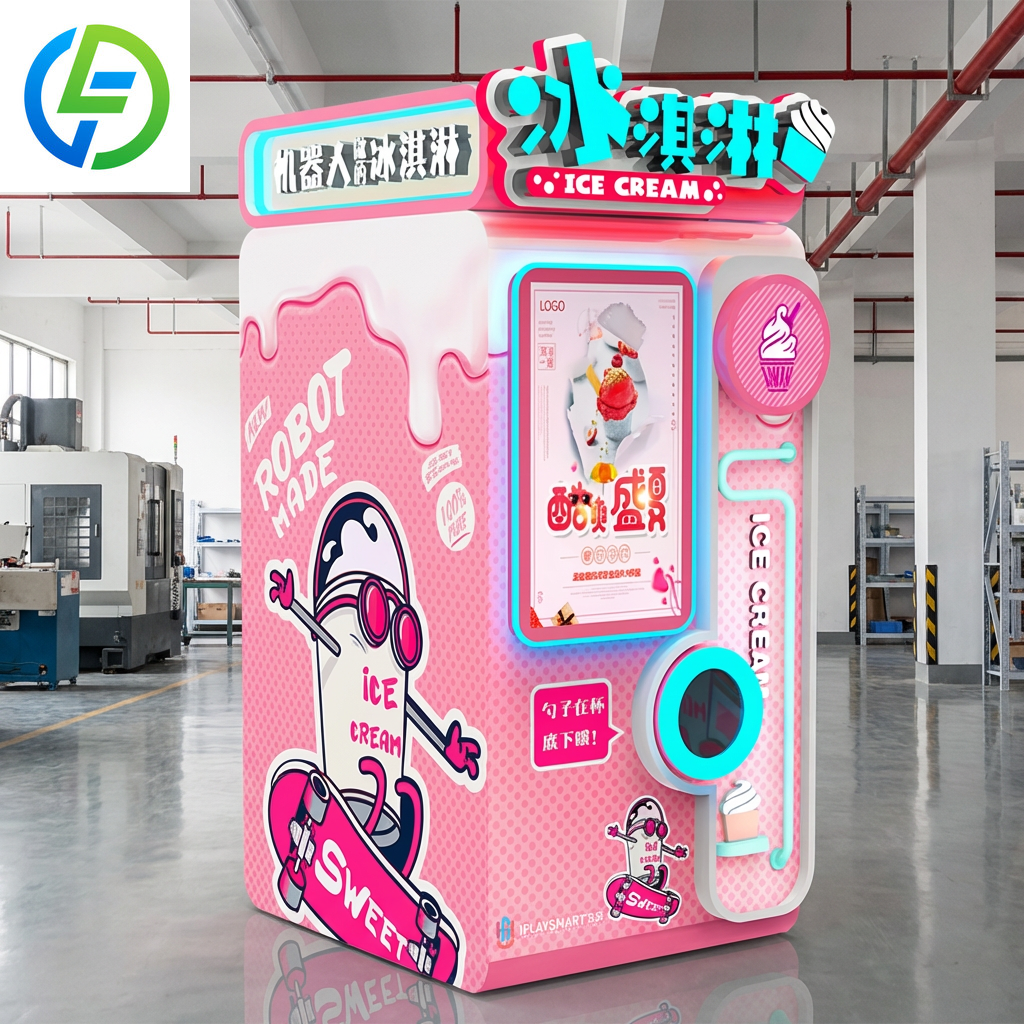 Vending Machine Qr Code - FOODLINE Customized Yogurt & Ice Cream
