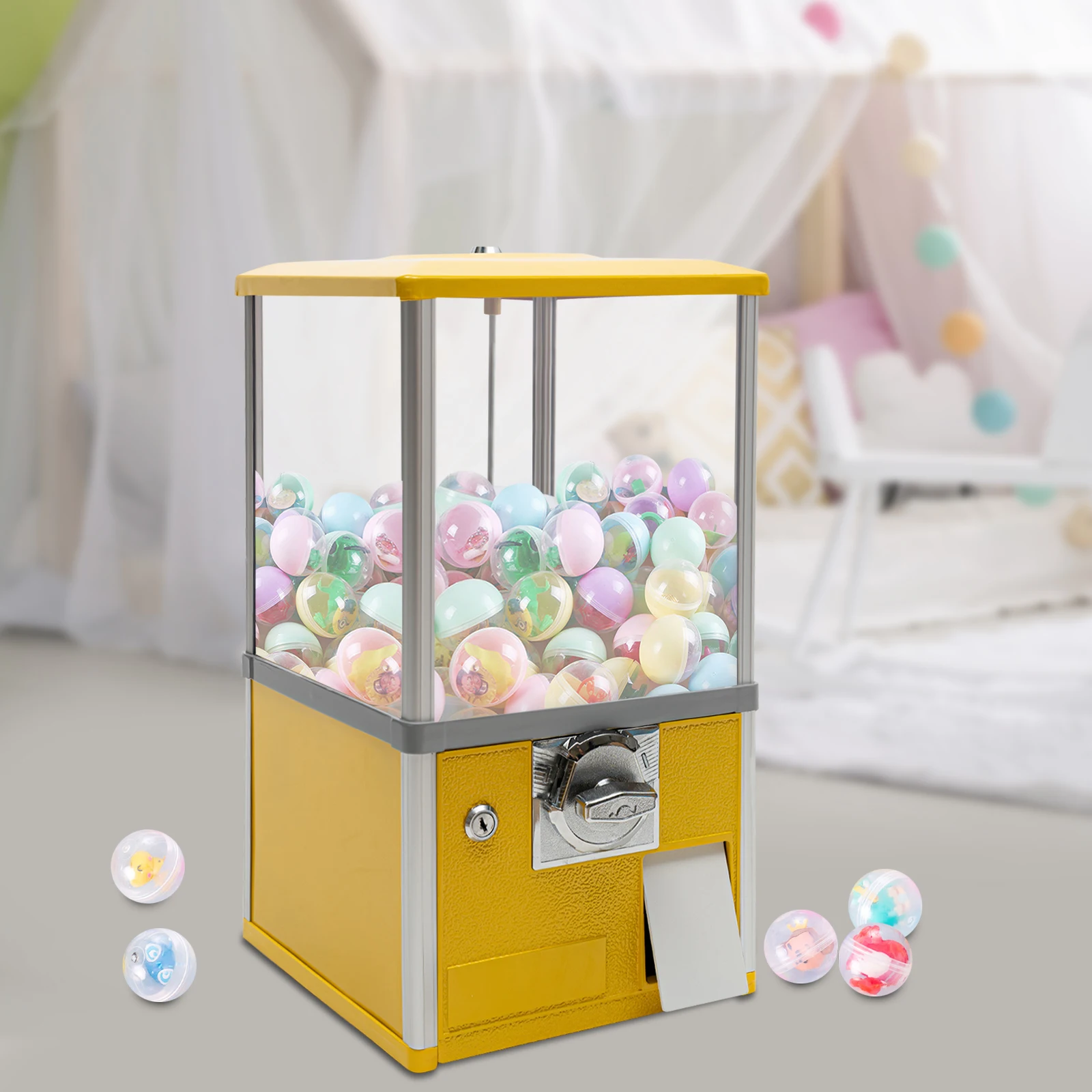Candy Vending Machine - Vending Machine 3-5.5cm Capsule Toys Candy
