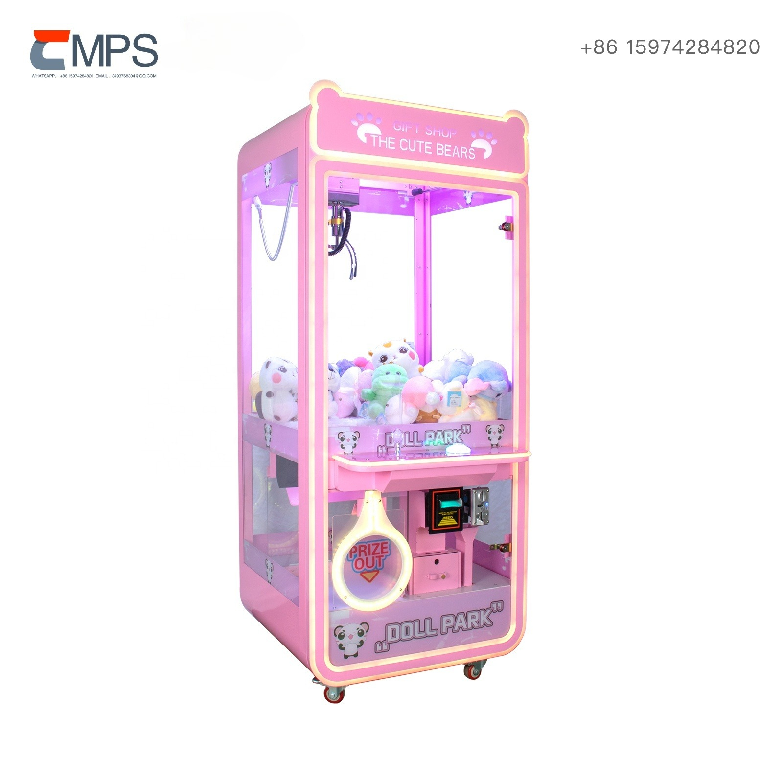 Bill Acceptor Vending - Wholesale Custom Coin Operated Toy Vending