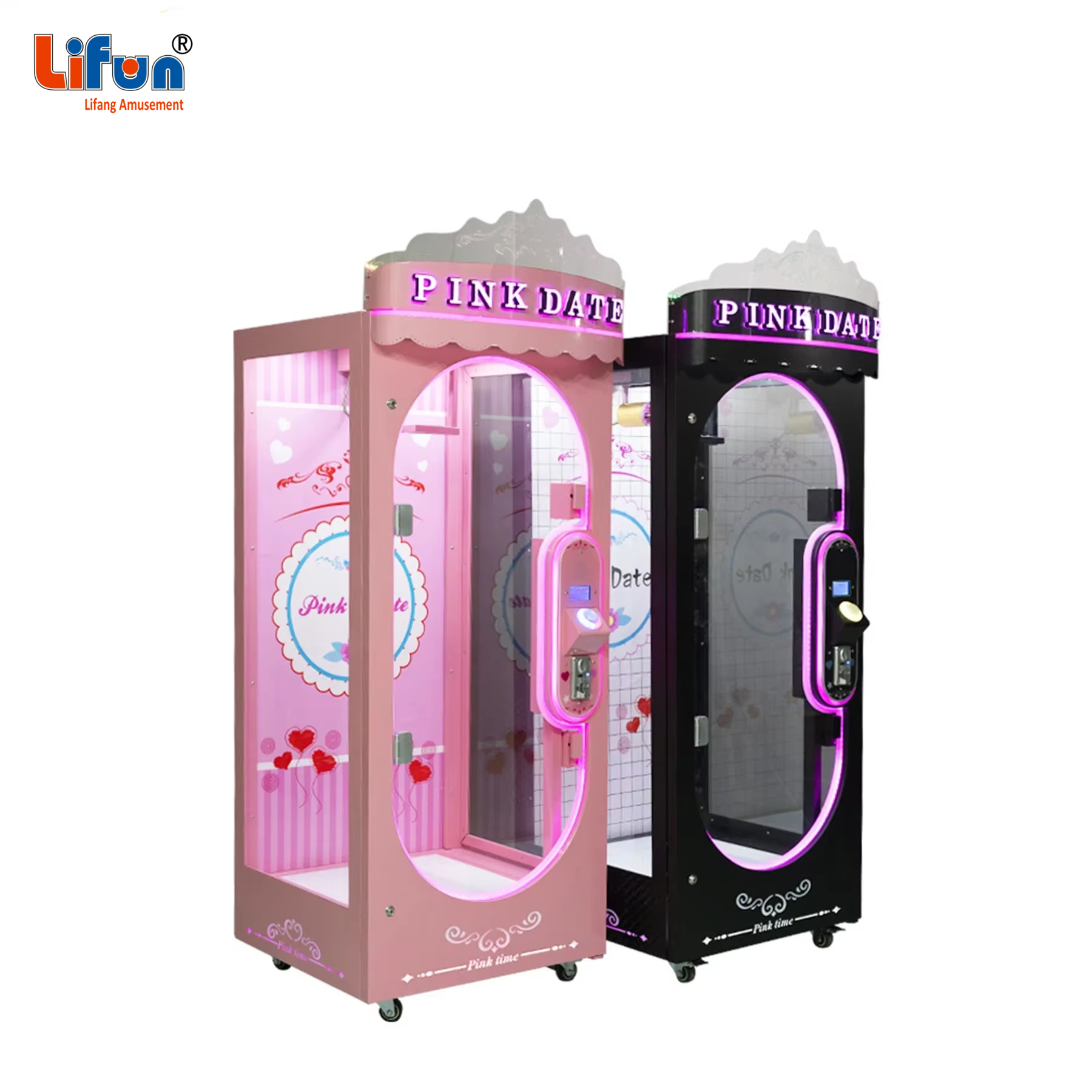 Bill Acceptor Vending - LIFUN Pink Date Mini Arcade Prize