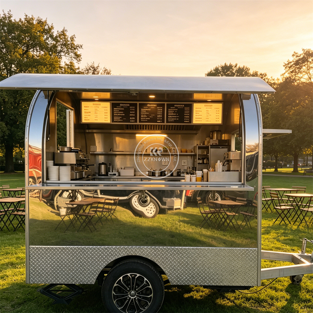Concession Food Trailer Mobile – обзор и цена Hot Dog Vending Cart