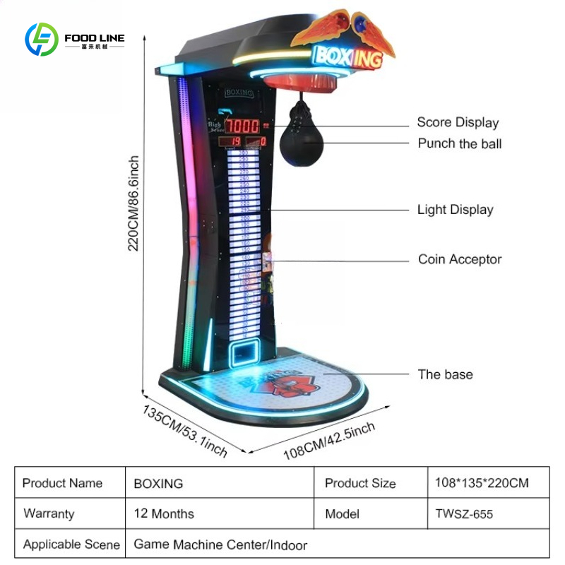 Customized Boxing Arcade Machi – обзор и цена Arcade Machine Profit