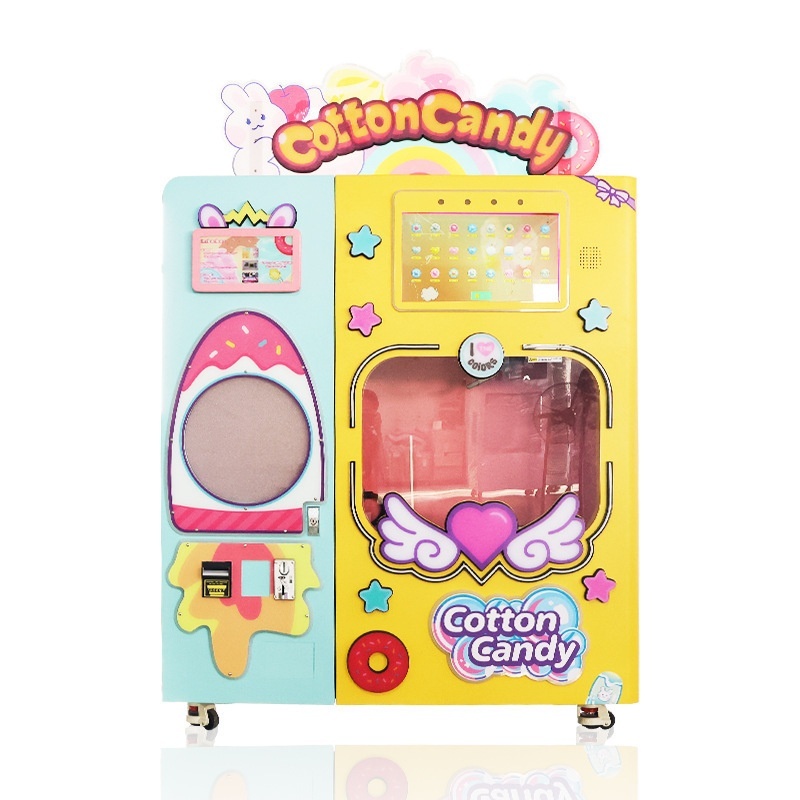 Fully Automatic Cotton Candy M – обзор и цена Candy Vending Machine