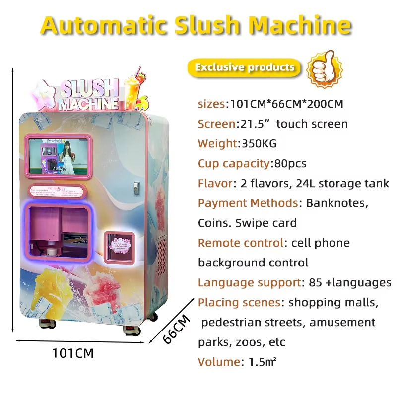 Adjustable Slushie Vending Mac – обзор и цена Slushie Machine Vending