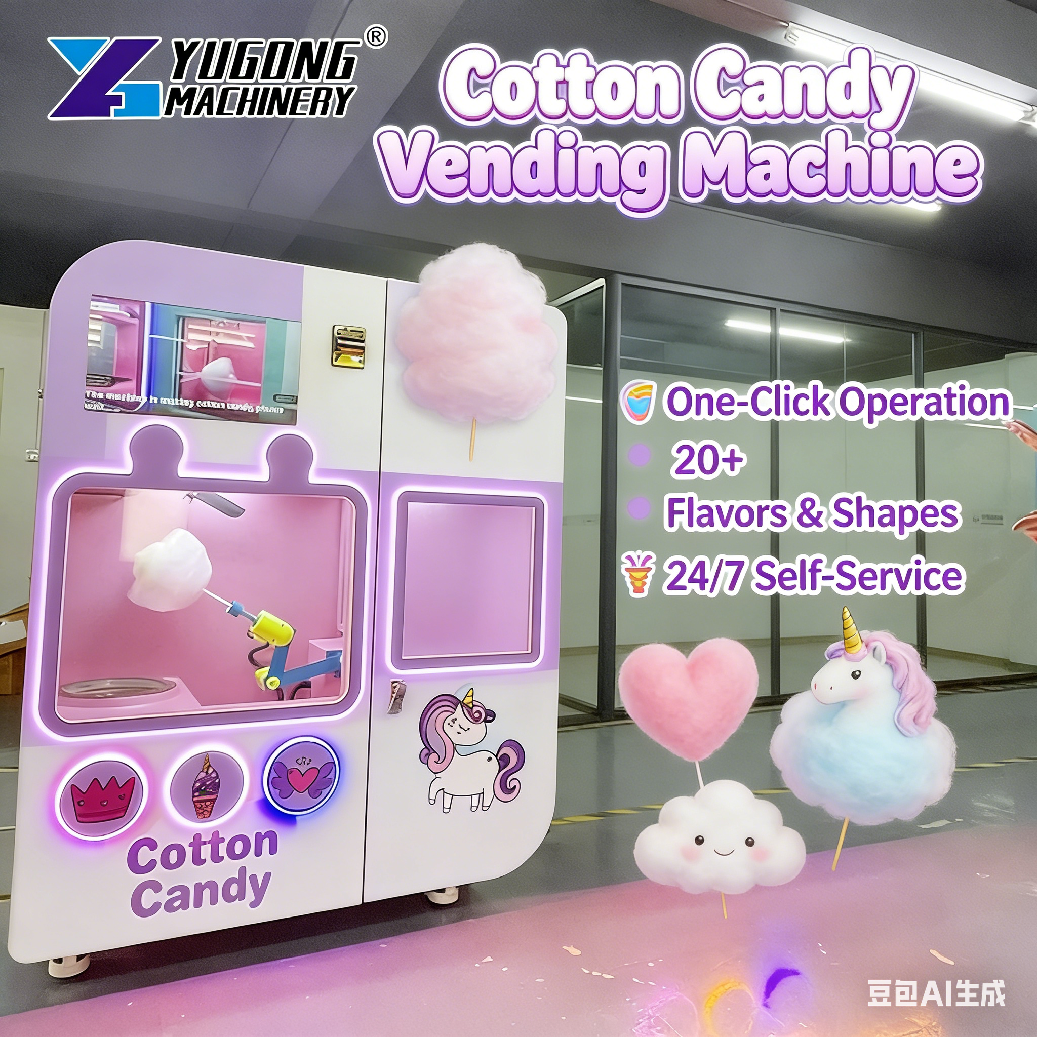 Customized 4 Colors Small Full – обзор и цена Candy Vending Machine