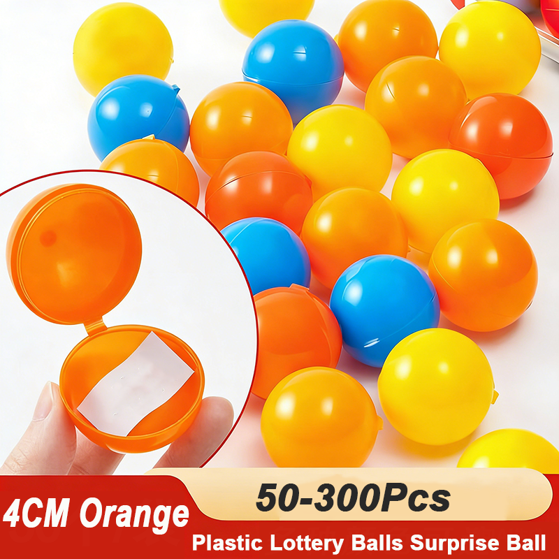 100-500Pcs 4CM Orange Plastic  – обзор и цена Open Vending Machine