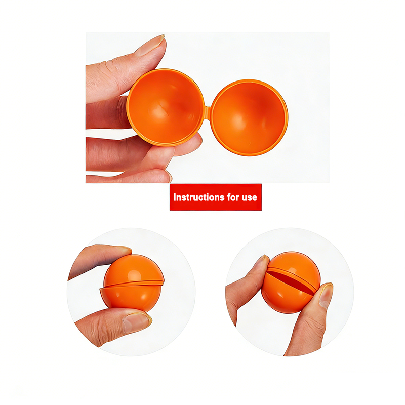 100-500Pcs 4CM Orange Plastic  – обзор и цена Open Vending Machine