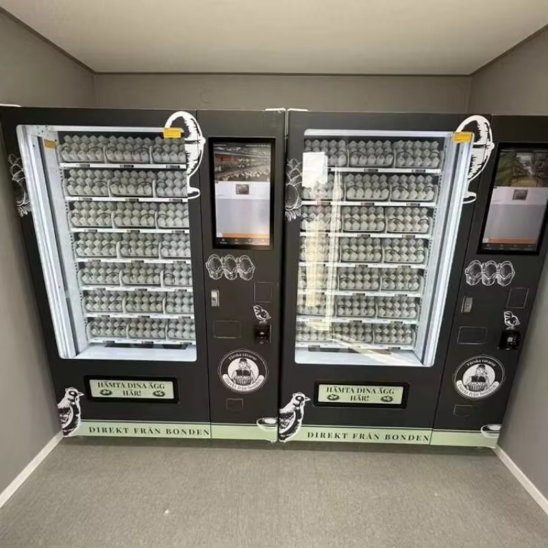 Automatic  Fresh Egg Dispenser – обзор и цена Vending Machine Qr Code