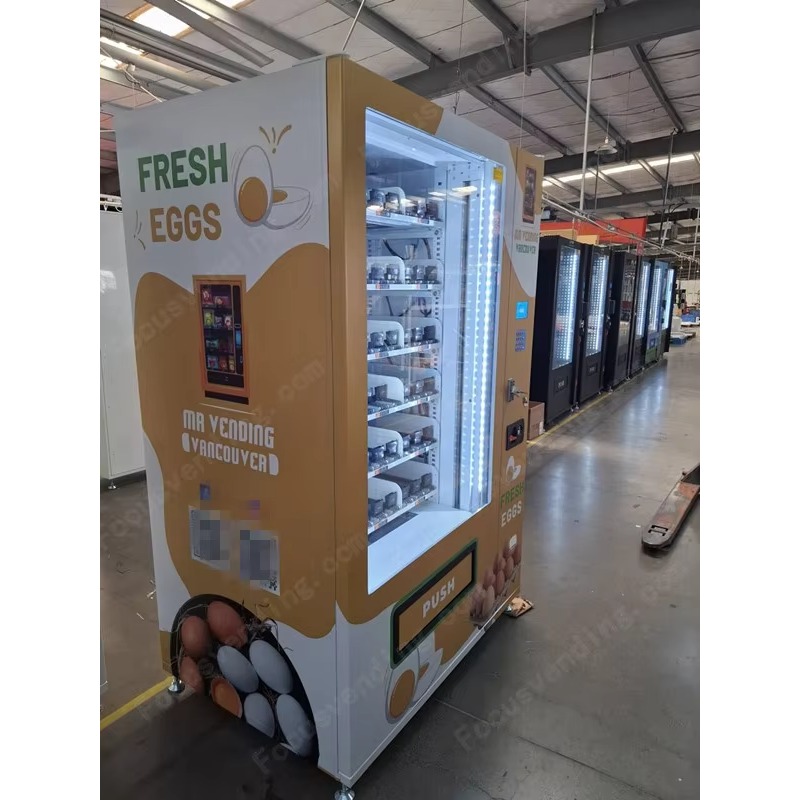 Automatic  Fresh Egg Dispenser – обзор и цена Vending Machine Qr Code