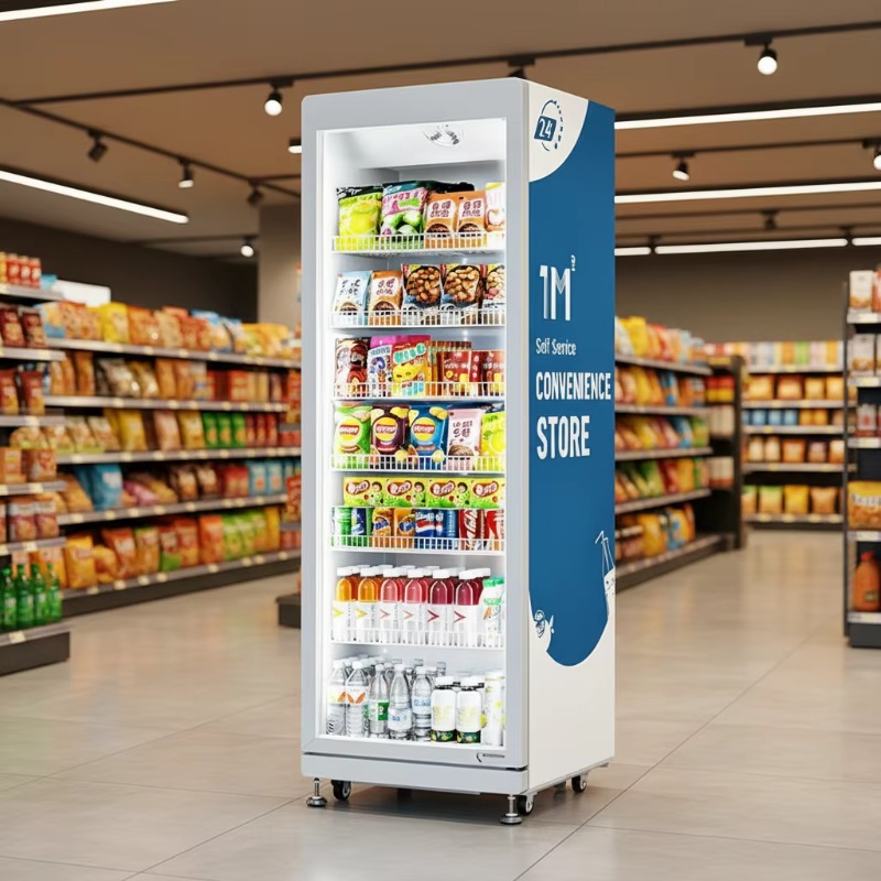 FOODLINE Customized Vending AI – обзор и цена Open Vending Machine