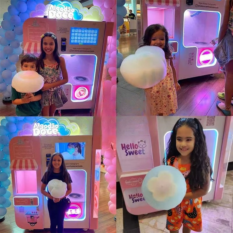 Mall Food Court Cotton Candy V – обзор и цена Candy Vending Machine