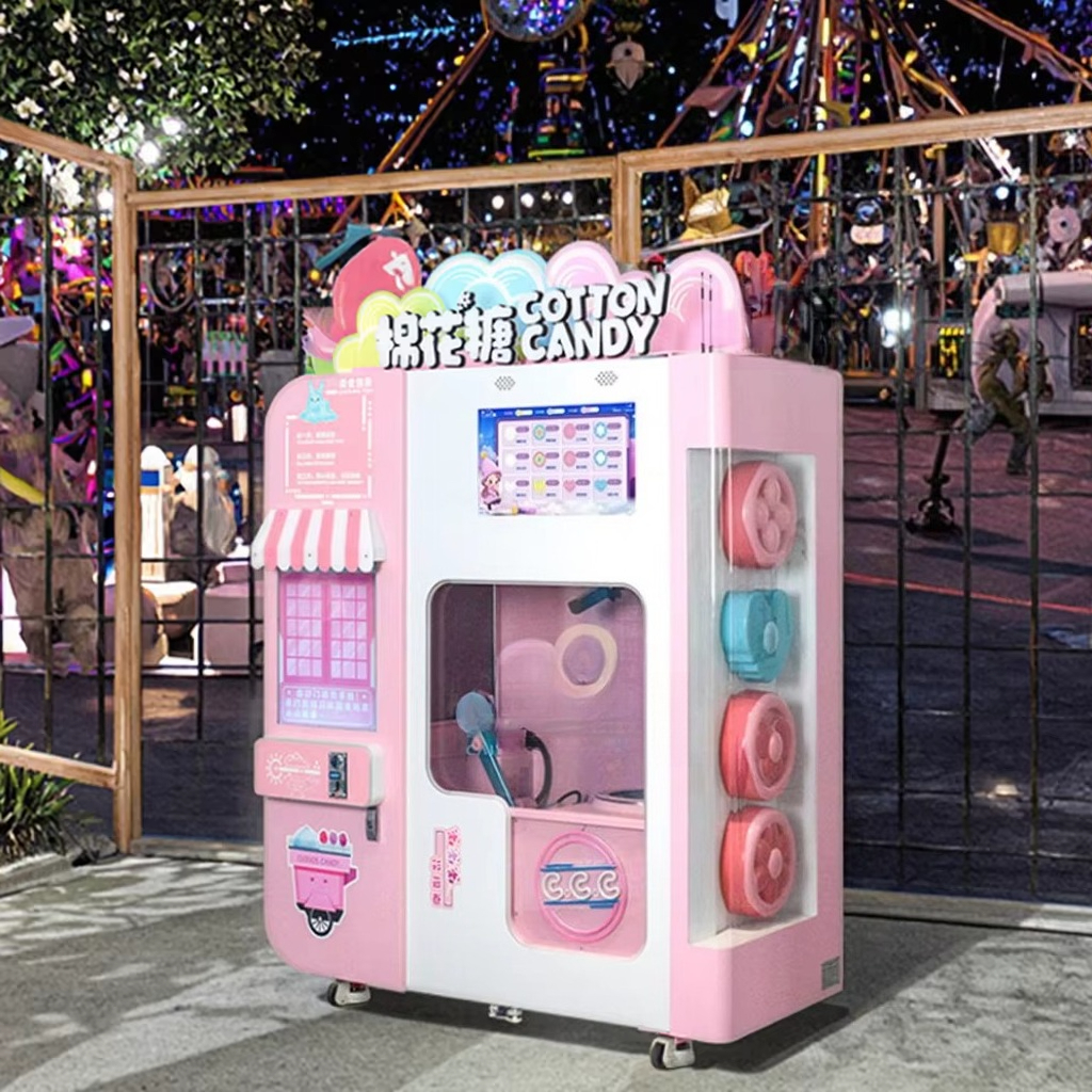 Fully Automated Smart Cotton C – обзор и цена Candy Vending Machine