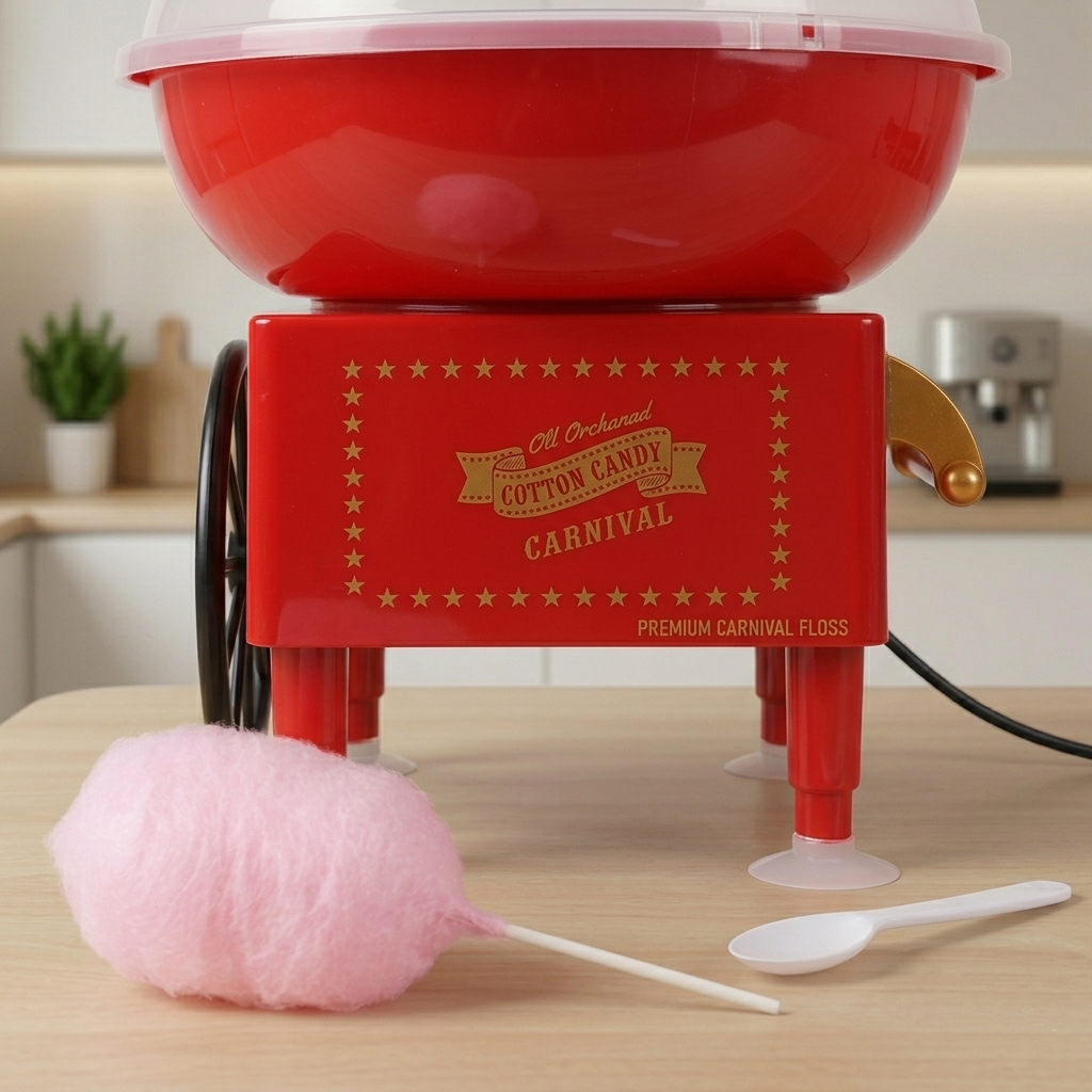 450W Mini Cotton Candy Maker f – обзор и цена Candy Floss Machine