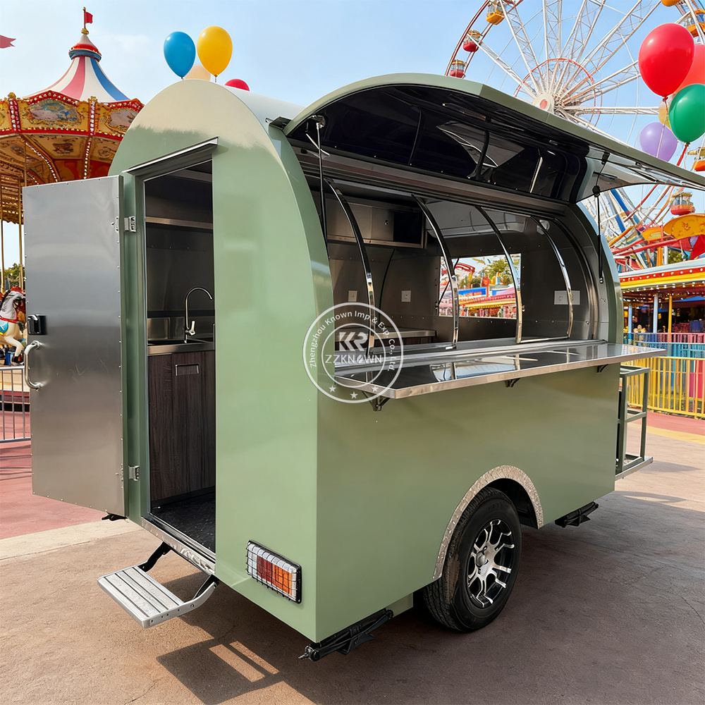Luxury Mobile Food Truck Fully – обзор и цена Hot Dog Vending Cart