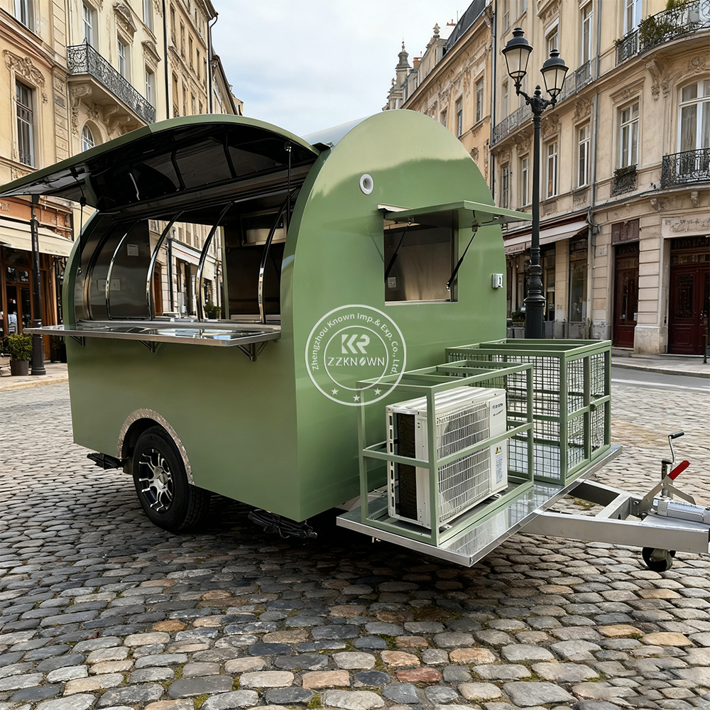 Luxury Mobile Food Truck Fully – обзор и цена Hot Dog Vending Cart