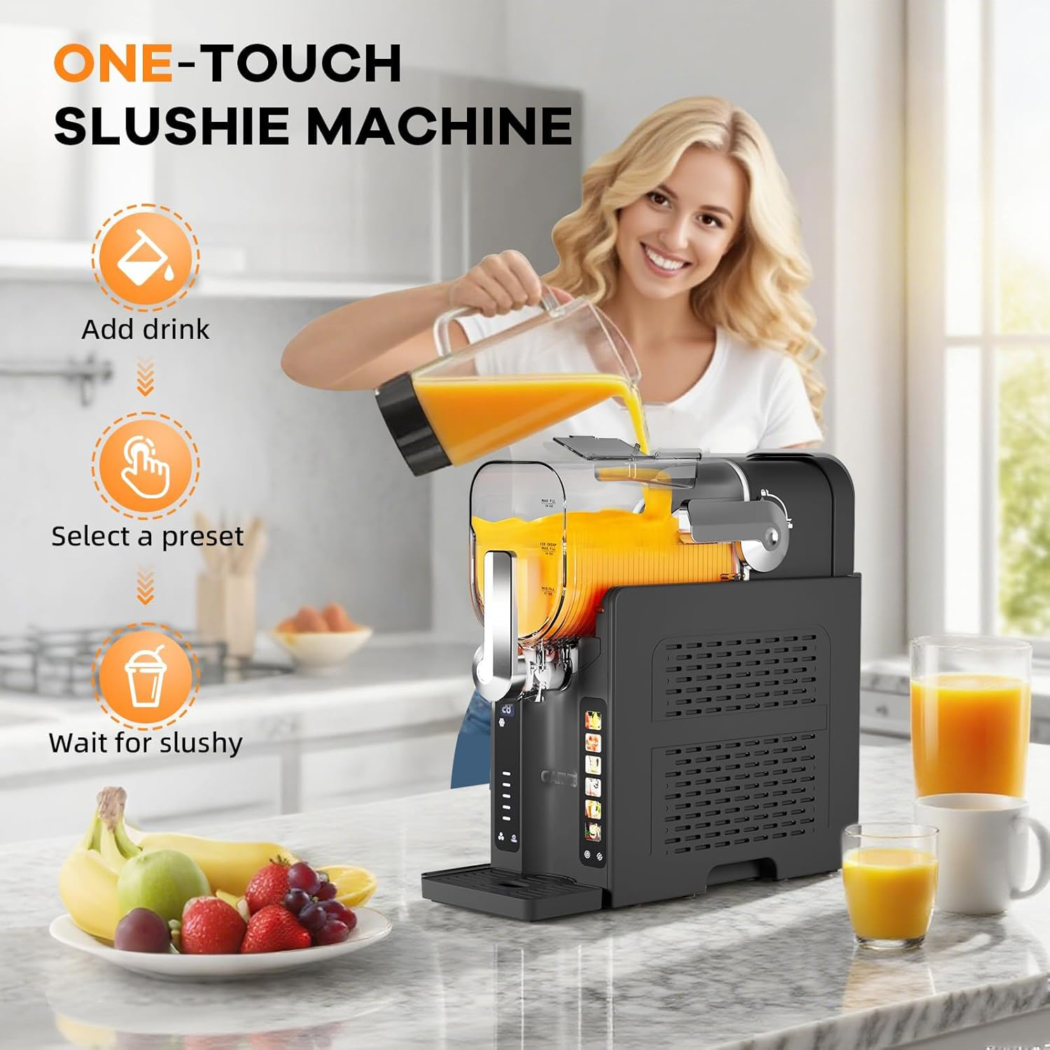 Slushie Machine for Home,70 OZ – обзор и цена Slushie Machine Vending