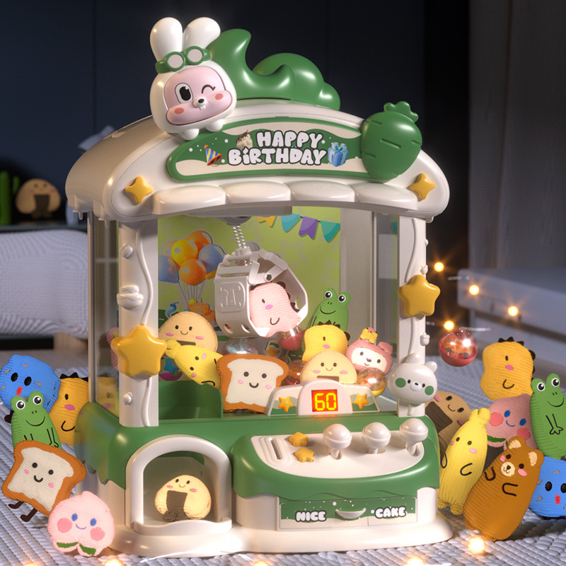 Cartoon Claw Game Machine Rabb – обзор и цена Coin Pusher Machine
