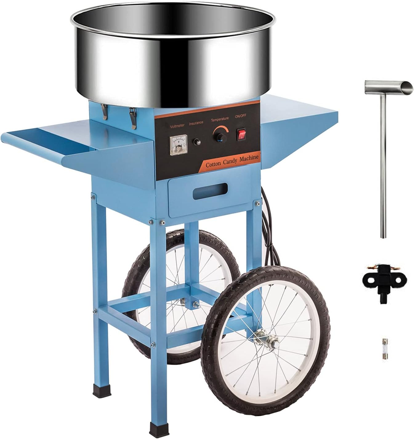 Commercial Electric Cotton Can – обзор и цена Candy Floss Machine
