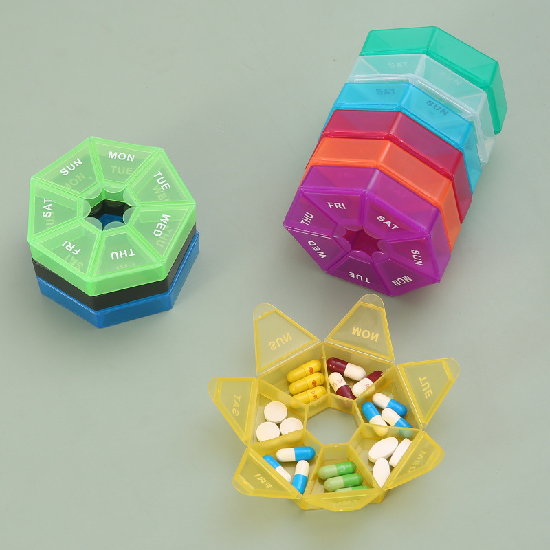 1Pcs Pill Case Plastic 7 Days  – обзор и цена Candy Vending Machine