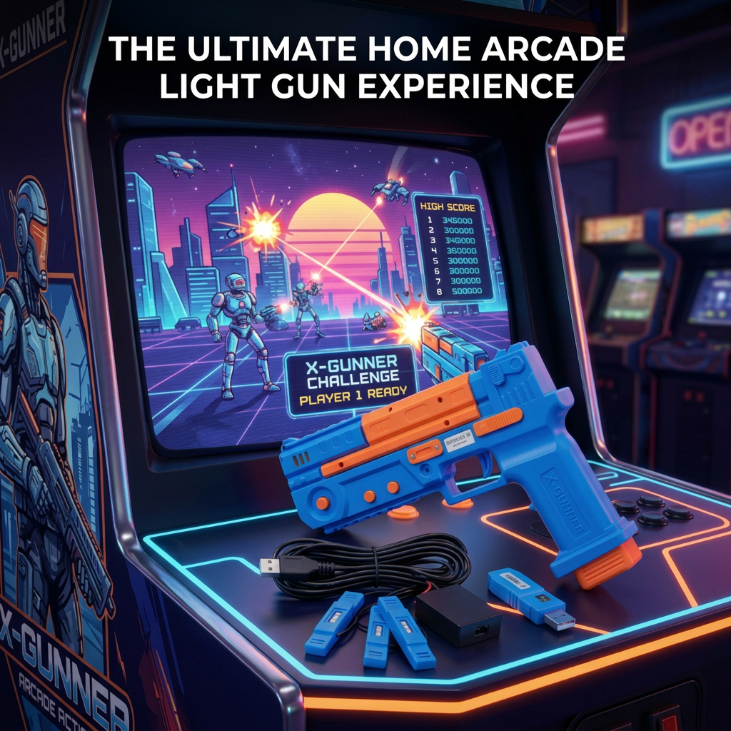 2.4G Wireless Light Gun Contro – обзор и цена Gun Shooting Arcade