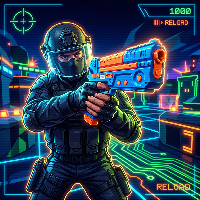 2.4G Wireless Light Gun Contro – обзор и цена Gun Shooting Arcade