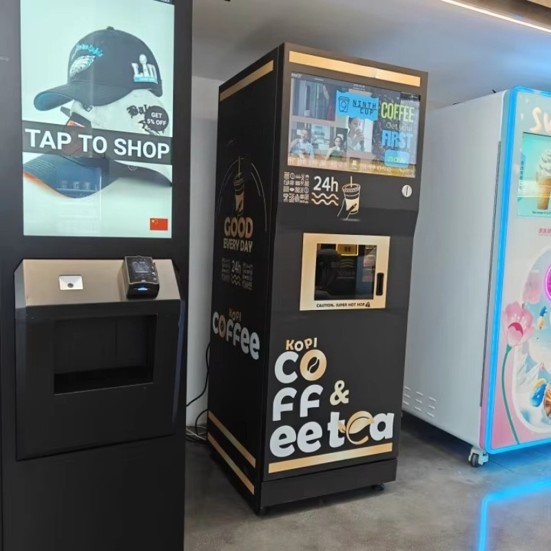 Fully Automatic Small Outdoor  – обзор и цена Vending Machine Qr Code