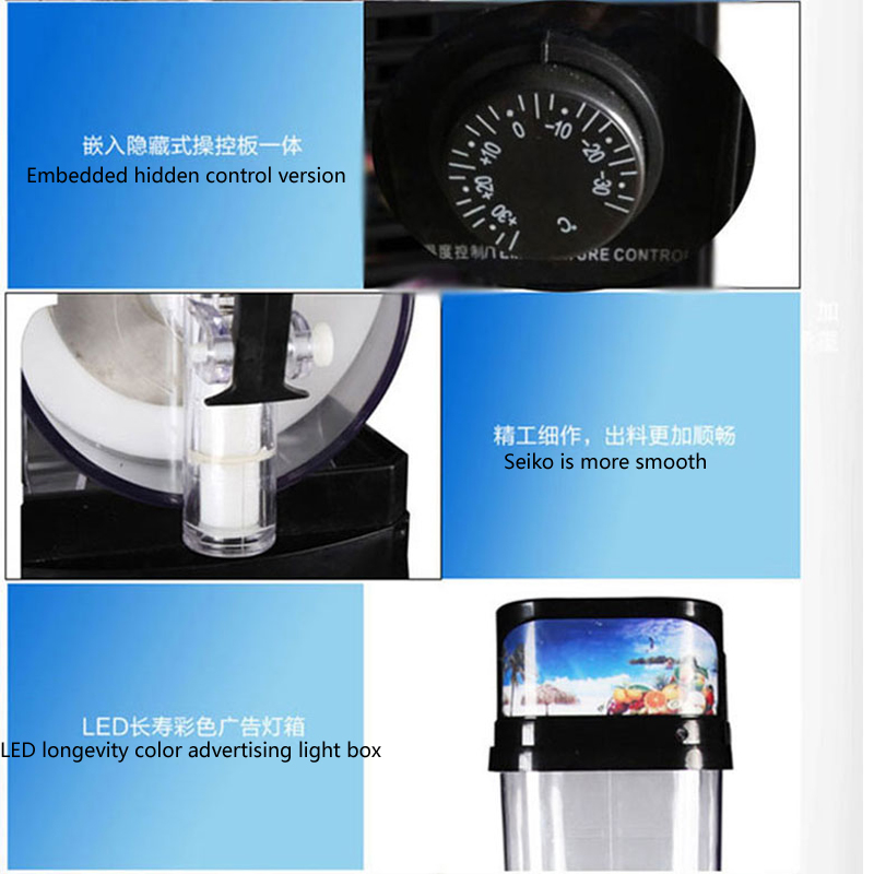 15L Commercial Slushie Machine – обзор и цена Slushie Machine Vending