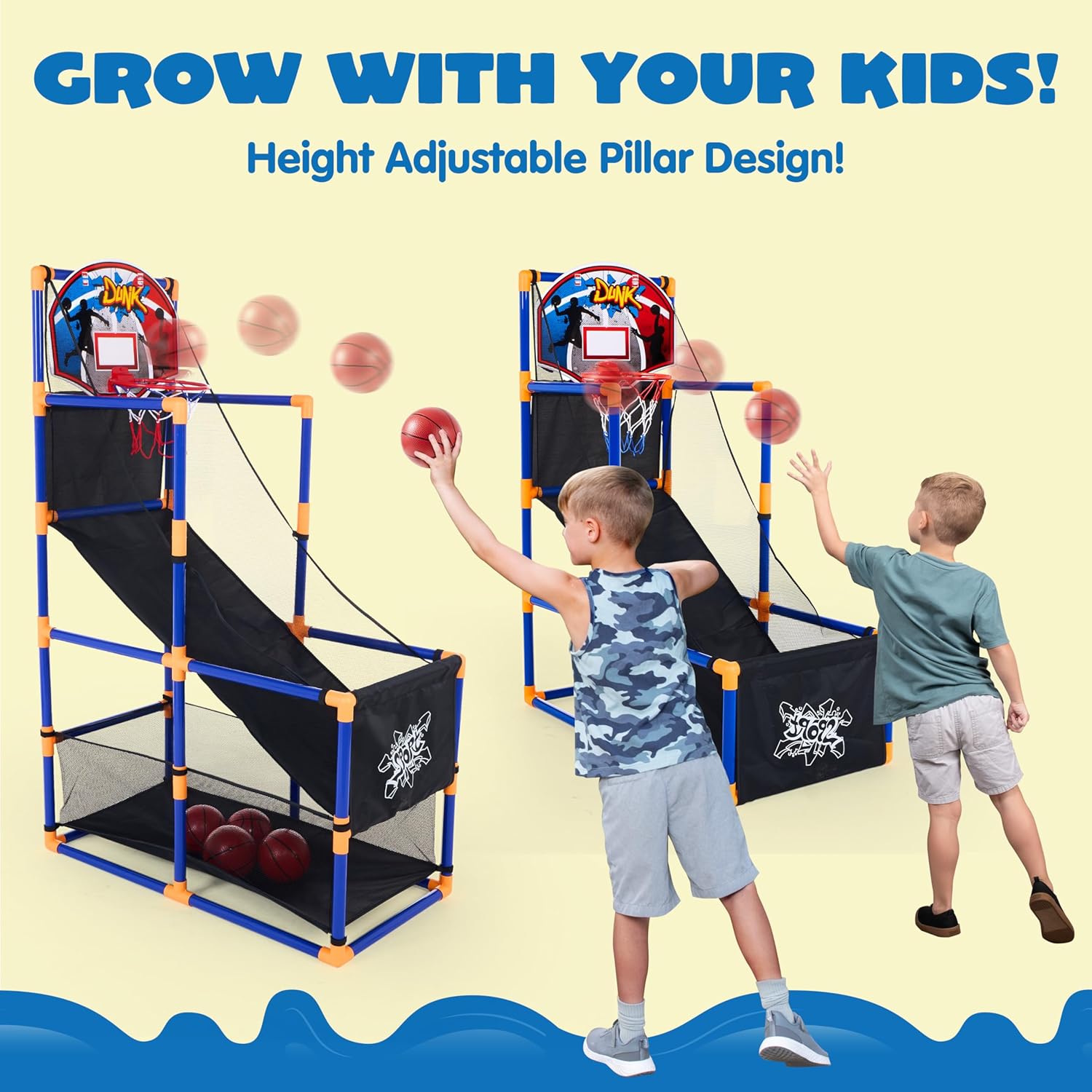Arcade Basketball Game Set wit – обзор и цена Basketball Arcade Game