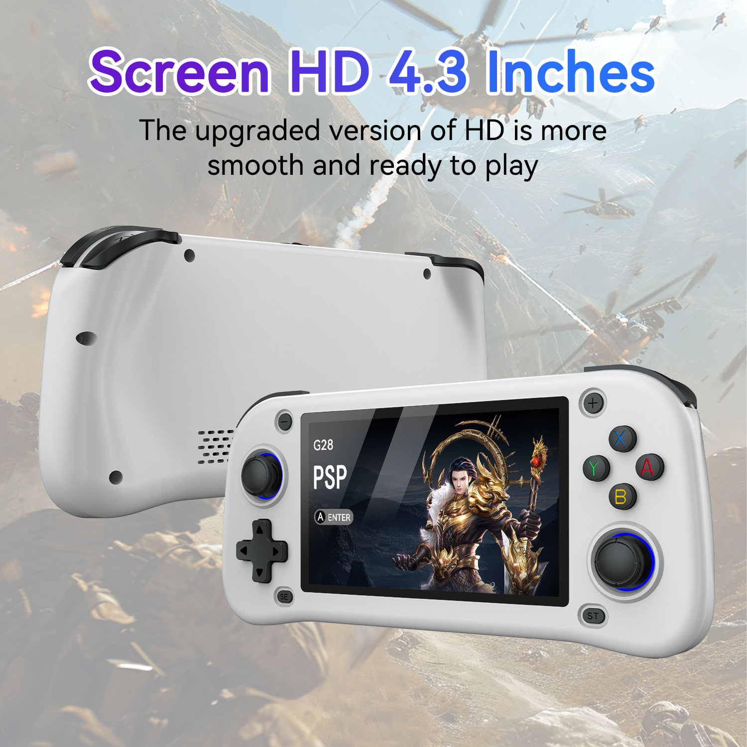 G28 game console 4.3-inch high – обзор и цена Arcade Vibes