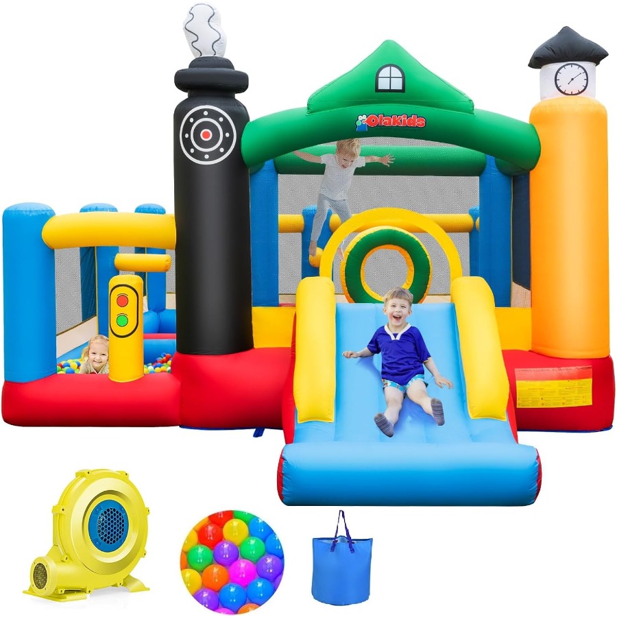 Inflatable Bounce House Train  – обзор и цена Basketball Arcade Game