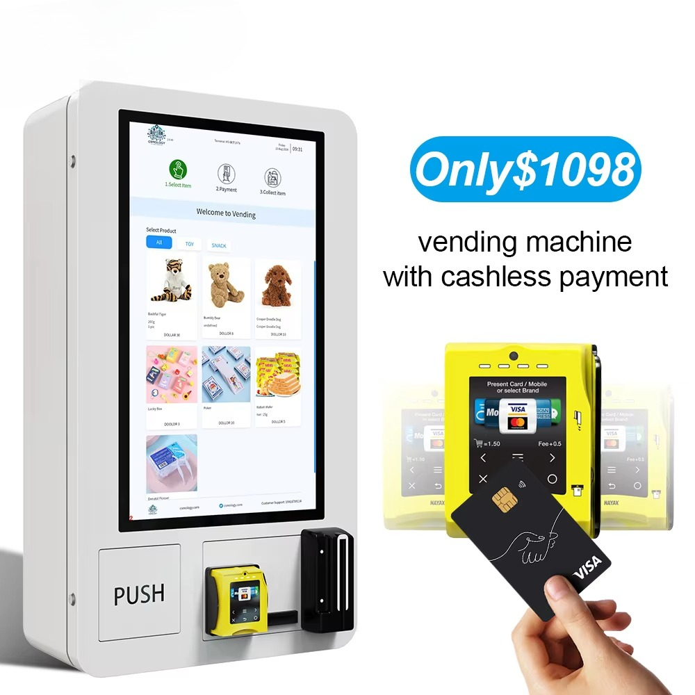 Small Metal Drinks Desktop Ven – обзор и цена Vending Machine Qr Code