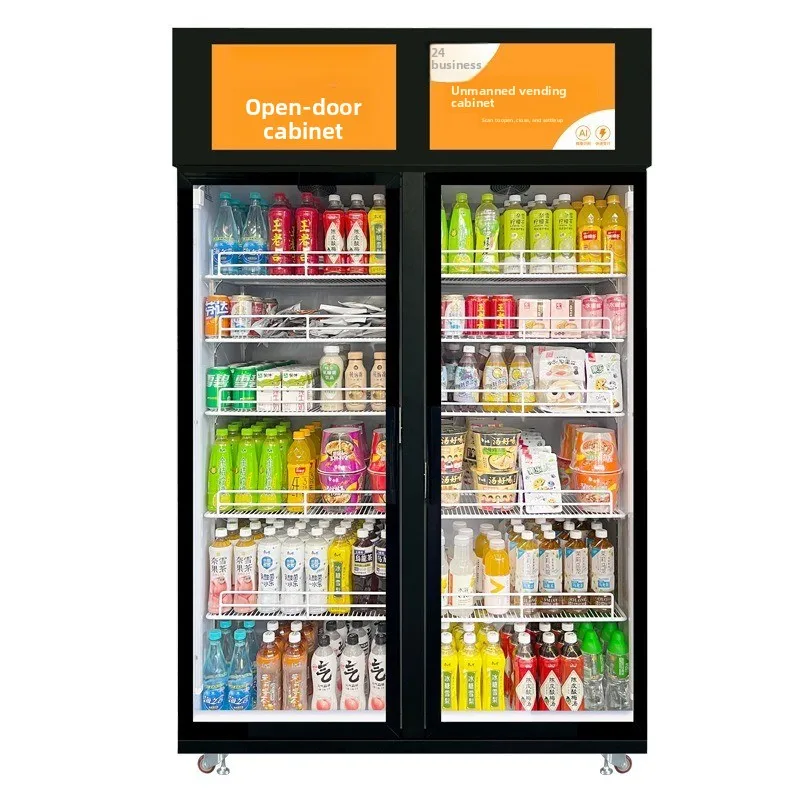 Unmanned self-service door ope – обзор и цена Open Vending Machine
