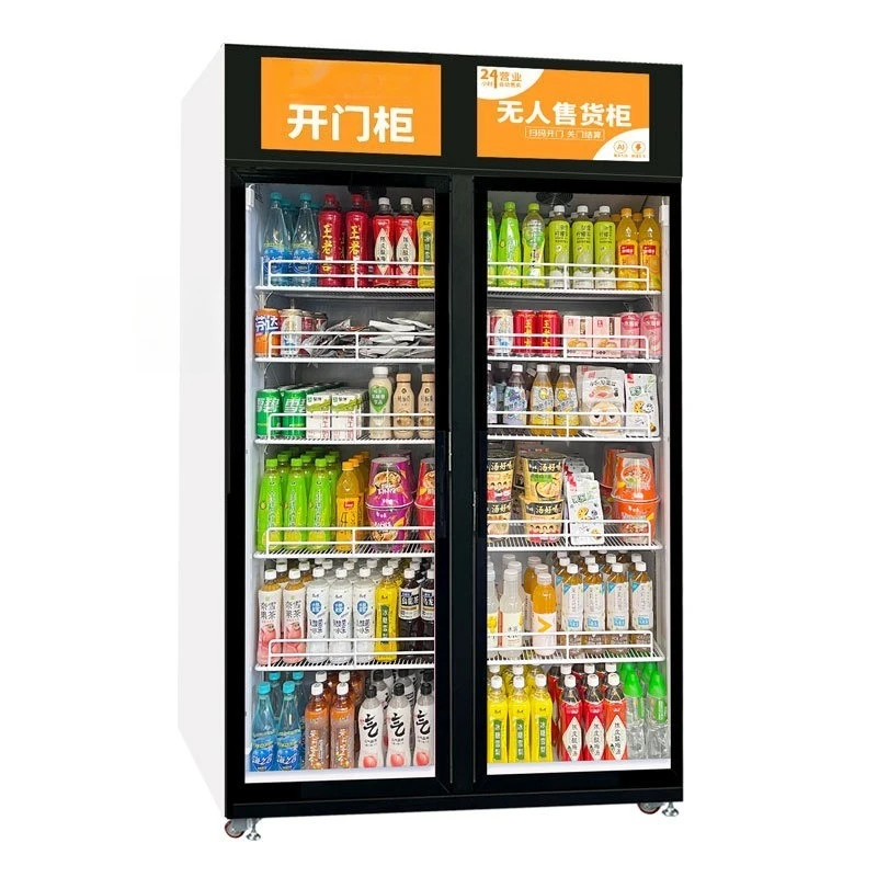 Unmanned self-service door ope – обзор и цена Open Vending Machine