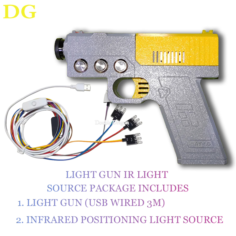 USB Wired Light Gun with Infra – обзор и цена Gun Shooting Arcade