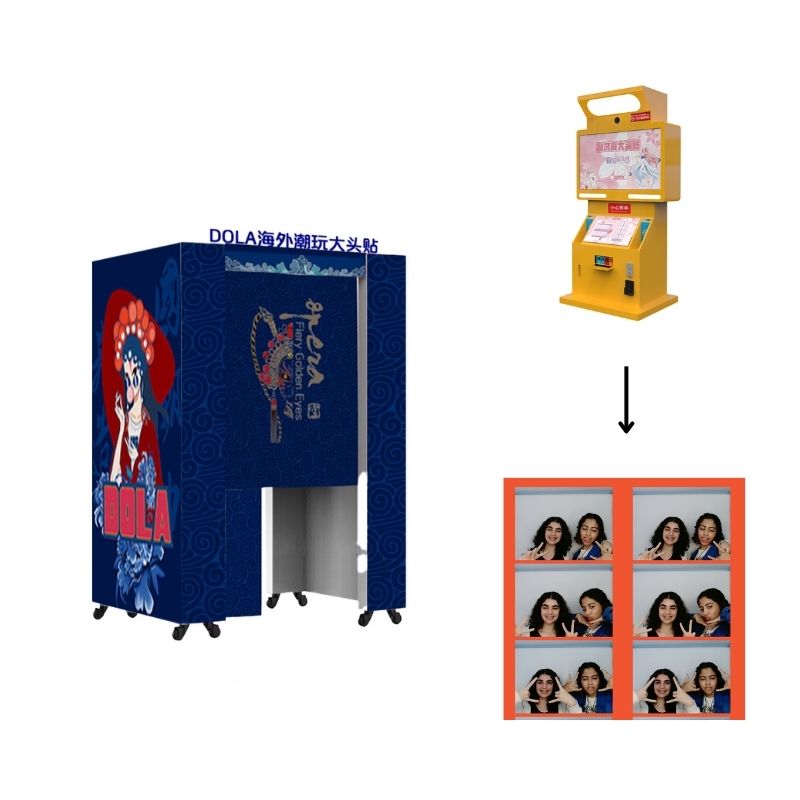 Coin mirror Selfie box Photo b – обзор и цена Photo Booth Machine