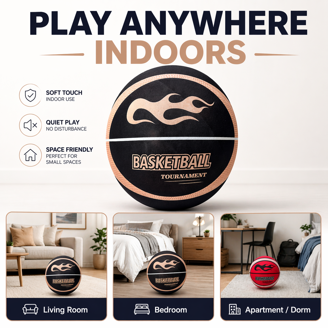 Fabric Cover Silent Basketball – обзор и цена Basketball Arcade Game