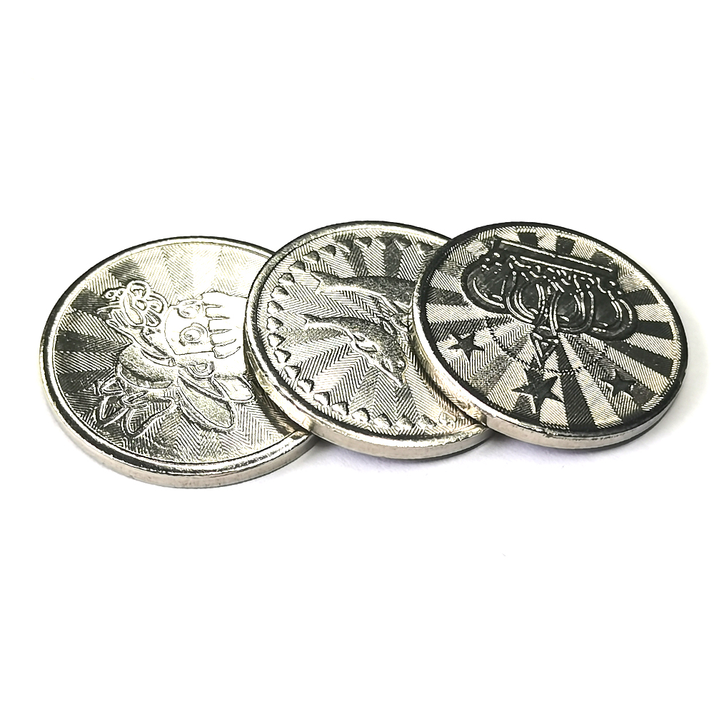100PCS  Coins Tokens Stainless – обзор и цена Arcade Games Vending