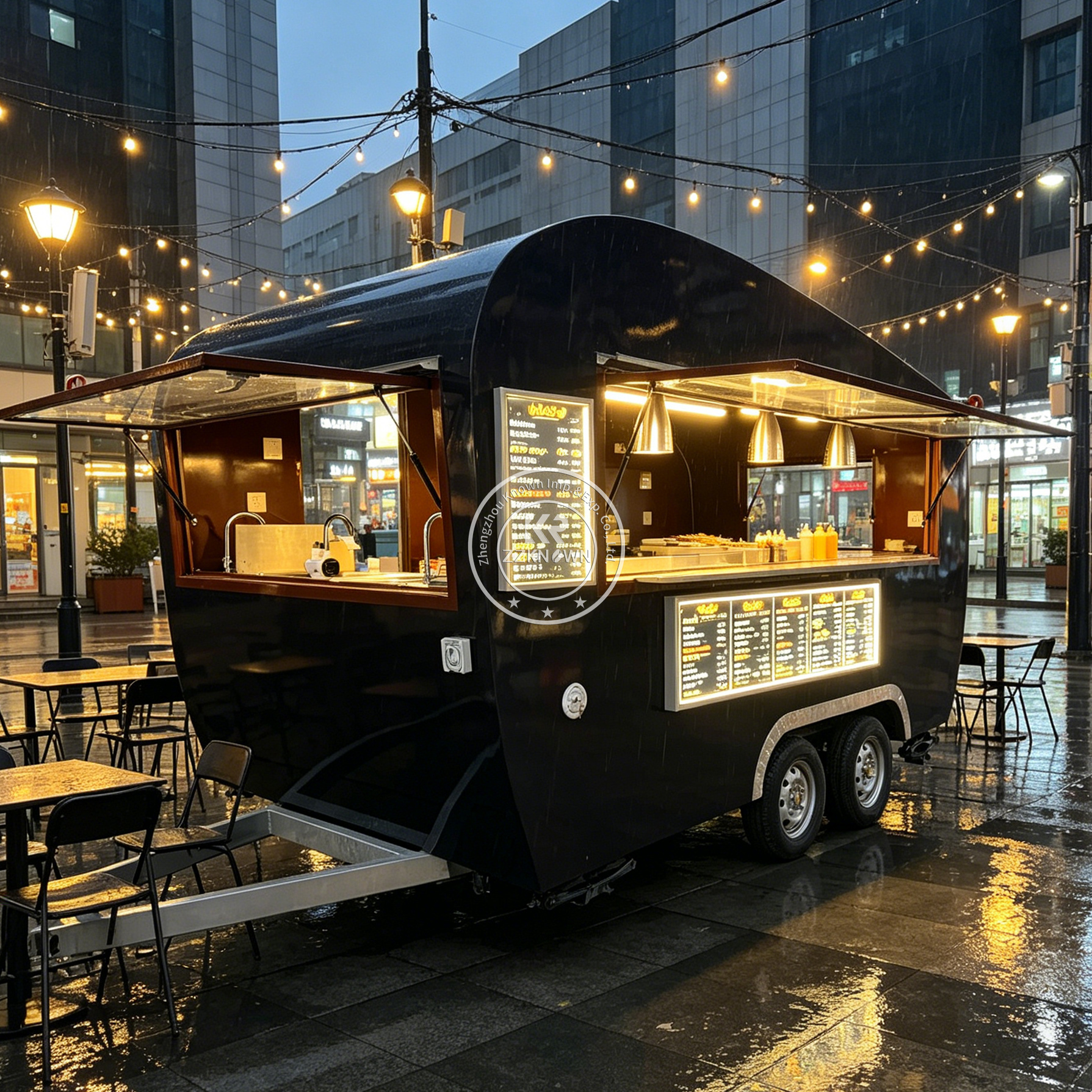 Outdoor Mobile Coffee Bubble T – обзор и цена Hot Dog Vending Cart