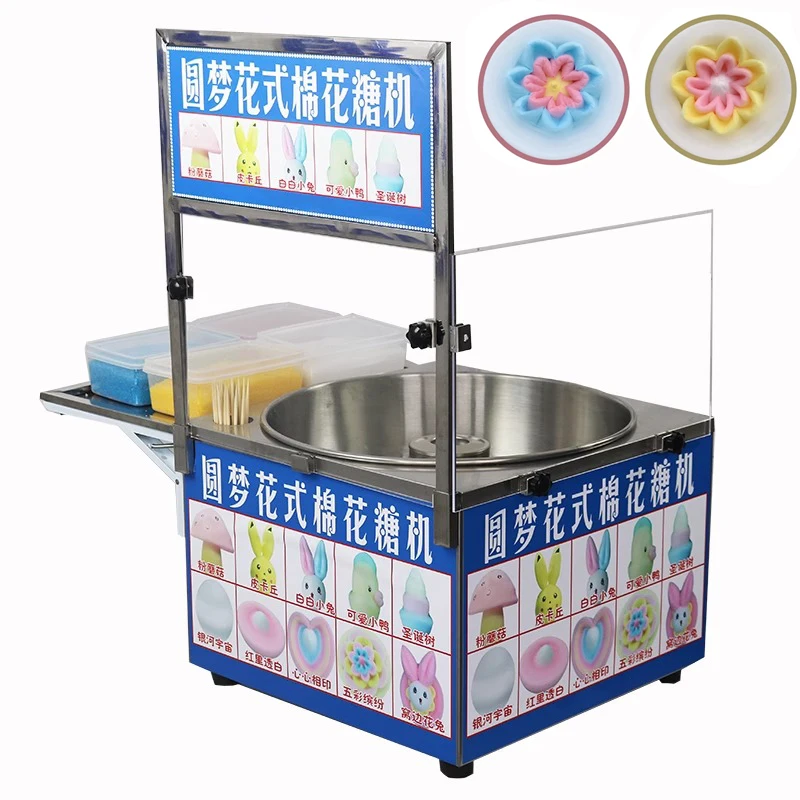 110V 220V Automatic Commercial – обзор и цена Candy Floss Machine