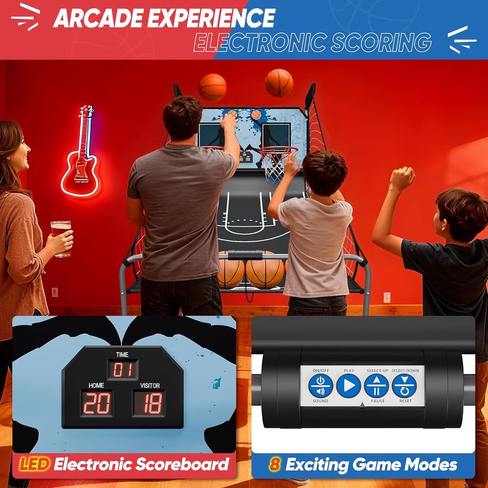 Indoor Basketball Arcade Game  – обзор и цена Basketball Arcade Game