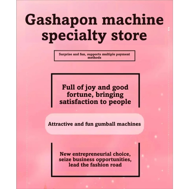 Commercial Large Gashapon Caps – обзор и цена Vending Machine Qr Code