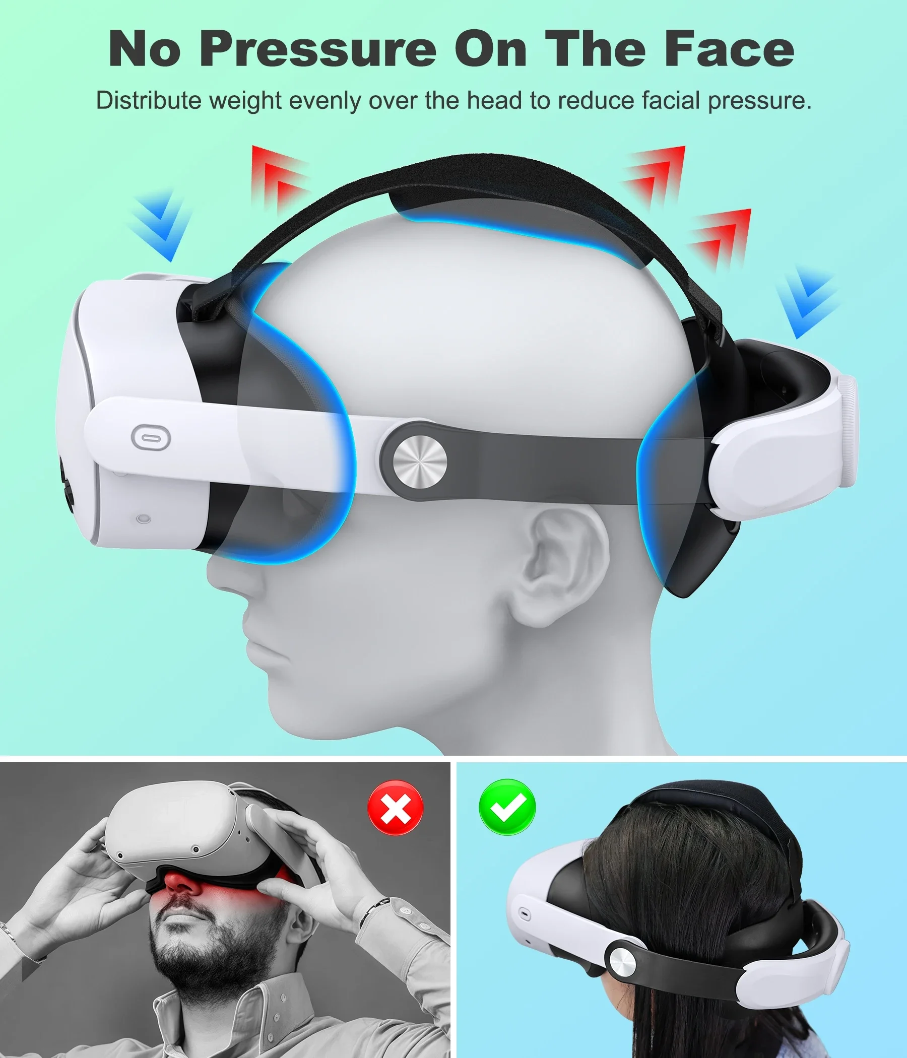 BEBONCOOL Adjustable VR Headba – обзор и цена Arcade Quest