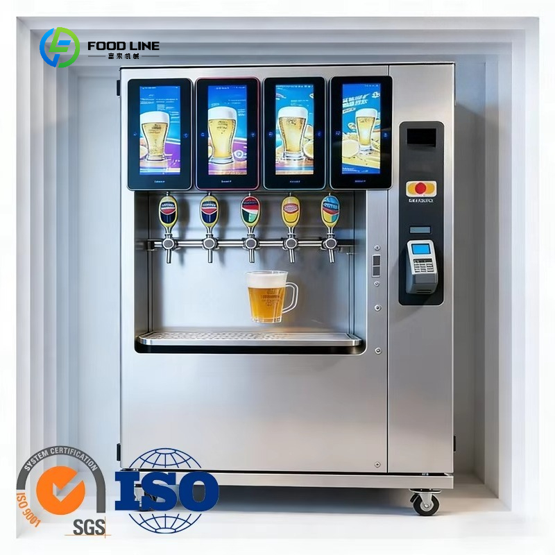 Self-Service Metal Beer Vendin – обзор и цена Vending Machine Qr Code