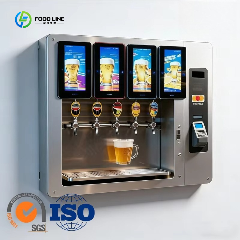 Self-Service Metal Beer Vendin – обзор и цена Vending Machine Qr Code