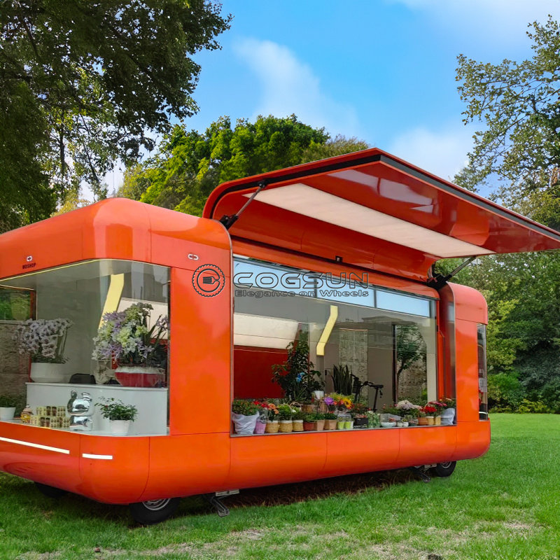 Street Mobile Food Trailer Piz – обзор и цена Hot Dog Vending Cart