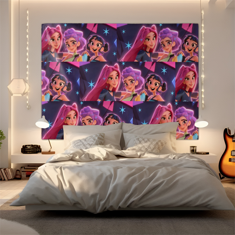 3D Anime Idol Collage Tapestry – обзор и цена Photo Booth Machine