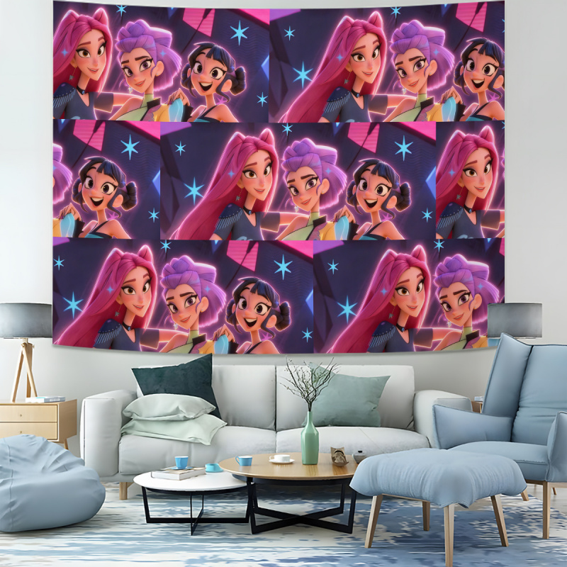 3D Anime Idol Collage Tapestry – обзор и цена Photo Booth Machine